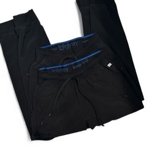 Infinity Black Jogger/Scrub Pants
